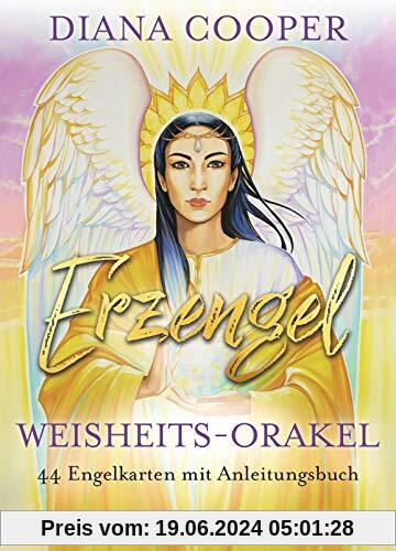 Erzengel – Das Weisheits-Orakel: 44 Engelkarten mit Anleitungsbuch (156 S.)